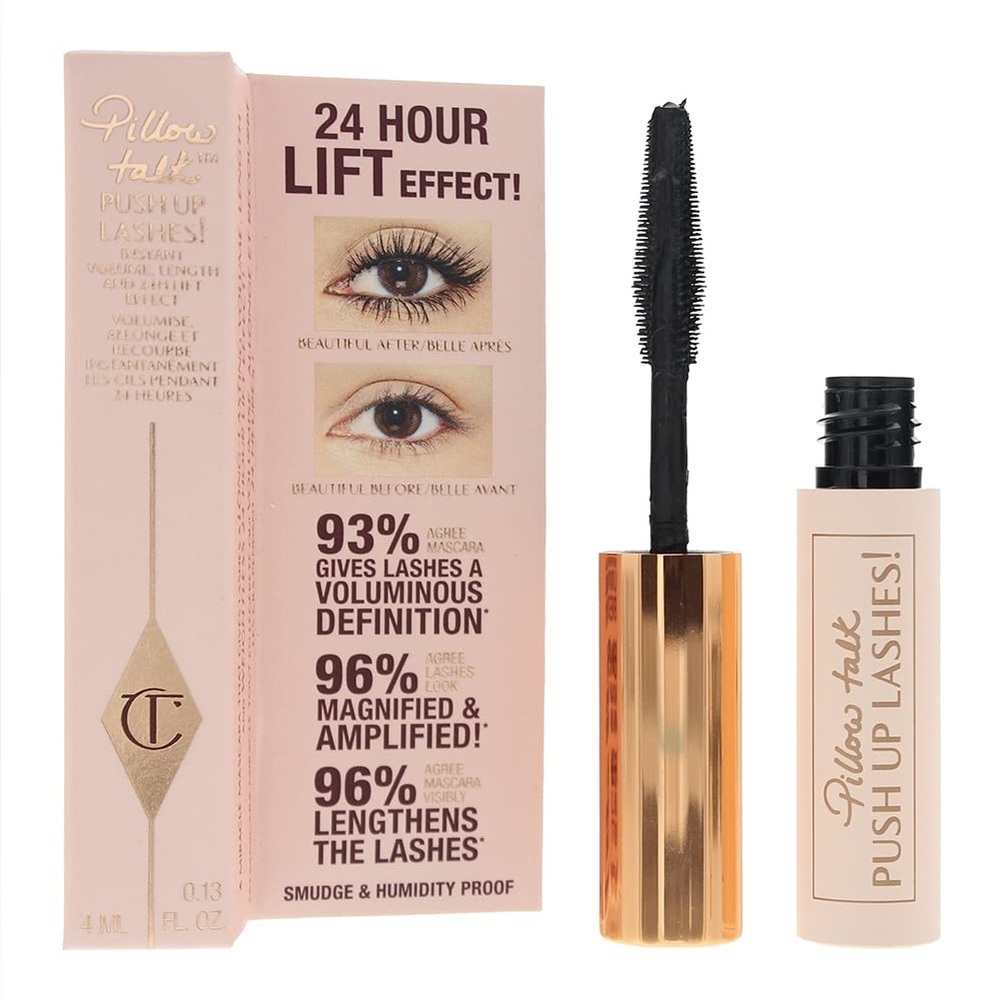 Charlotte Tilbury Pillow Talk Push Up Lashes Mascara 4ml Travel Size New in Box